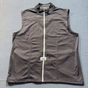 Pro Tour Cool Play Golf Zip-Up Vest Men's XXL Black Brand New